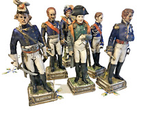 Dresden Porcelain Napoleon Generals Figurines Lot of 6 Exquisite Germany picture