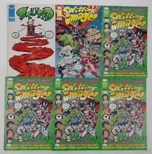 Splitting Image #1-2 VF/NM complete series + 3 variants + Stupid - Spawn parody picture