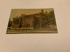 Corry, PA. ~The Hatch School - Hand Colored  - Antique Postcard picture
