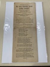 1919 War Camp Community Service Song Sheet Music Portsmouth, VA ORIGINAL WWI picture