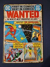 Wanted, The World's Most Dangerous Villains #1 1972 DC Comics Comic Book VF- picture