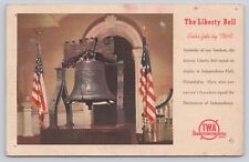 The Liberty Bell Independence Hall Philadelphia PA Pennsylvania 1947 Postcard picture