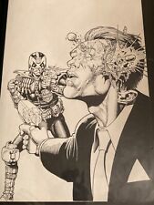 Judge Dredd Original Comic Book Cover Art 2000AD: Prog 1286 by Cliff Robinson picture
