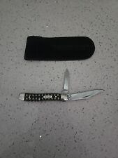 Case XX USA #3220 SS Peanut Folding Knife Rattlesnake Style Handle Excellent Con picture