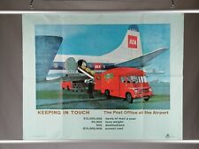 Original 1962 General Post Office  Poster - British European Airways - By S Lee picture