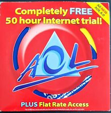 RED-YELLOW-BLUE America Online Collectible / Install Disc, AOL CD Vintage, v6.0 picture