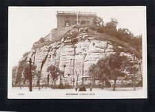 D2516 UK Nottingham Castle and Rock Kingsway RPPC vintage postcard picture