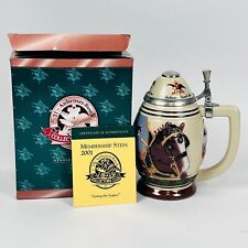 Anheuser Busch 2001 Budweiser Living the Legacy Stein CB17 2001 Membership Stein picture