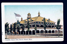 1907 View Postcard Condits Dance Hall Revere Beach Massachusetts Novelty picture