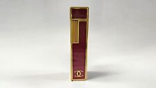 Vintage Cartier Gas Lighter Roller Red And Gold picture
