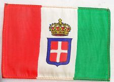 ITALIAN WW 2 REGIO ESERCITO ITALY ROYAL ARMY FLAG SAVOIA FAMILY KING SHIELD picture