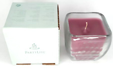 PartyLite Raspberry Thyme Wax Candle With Box Retired Vintage Home Decor picture