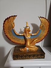 New Handmade Museum Replica Egyptian Isis Statue (11x11 inches) picture