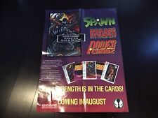 SPAWN POWER CARDZ PROMO POSTER CALIBER GAMES 1996 17