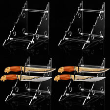 Transparent Acrylic Removable Knife Display Rack Storage Holder Stand Tool Rack  picture