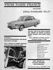 1961 Dyna Panhard PL-17 