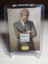 2023 Pieces of the Past John F. Kennedy Canvas Authentic Relic  picture