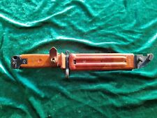 YUGO RUSSIAN IRAQI 6x4 Type I MILITARY FIGHTING TRENCH knife scabbard frog strap picture