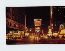 Postcard Night Time Times Square New York City New York USA picture