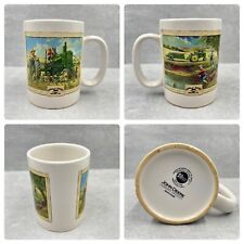 JOHN DEERE Ceramic Coffee Mug Cup 12oz TRACTOR COUNTRY LIFE Item # 31058 picture