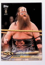 Hanson 2018 Topps WWE Then Now Forever #133 1st NXT Card Wrestling Card picture