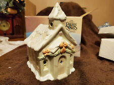 Precious Moments Sugar Town Chapel 1992  #529621 Enesco - W/Lighting - With Box picture