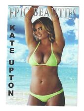 Epic Beauties Kate Upton Series 1 Trading Card #12/20 only 500 made picture