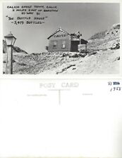 Calico Ghost Town RPPC Knotts Berry Farm The Bottle House picture