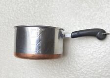 Vintage Revere Ware Copper Bottom 1 Cup Butter Warmer Pan picture