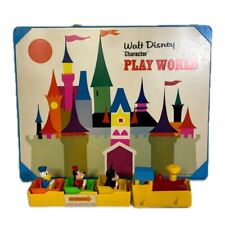Vintage Walt Disney Disney World Character Play Set COMPLETE Orig. Box Untested picture