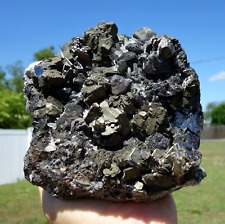 Large Peru PYRITE & GALENA & Sphalerite with Huaron Quartz Clear Crystal Points picture