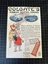 Vintage 1910s Colgates Toothpaste Print Ad picture