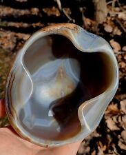 OUTSTANDING HAND CARVED AGATE BOWL 😳6