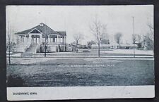 Davenport, IA, Pavilion & Green House, Central Park, pm 1911 picture