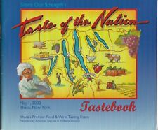 Ithaca NY Taste of the Nation Taste Book 2000 Restaurant Winery Tasting Recipes picture