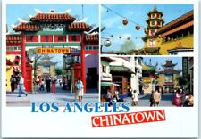 Postcard - Gateway Entrance to New Chinatown, Los Angeles, California, USA picture