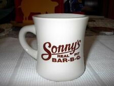 Sonny’s Real Pit Bar-B-Q 8 Oz. Diner Mug CA-75 World Ultima China NOS Unused picture