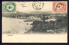 cpa RARE Port Seal to Prince Haiti in 1905 JACMEL La Rade to Mr. LOEVENBRUCK picture