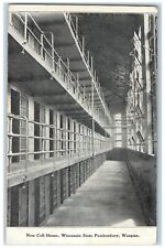 c1905 New Cell House Wisconsin State Penitentiary Waupun Wisconsin WI Postcard picture