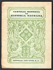 Librito antique de la Historia Sagrada book picture