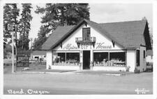 Bend, Oregon RPPC Alpine Gift House Juniper Novelties Roadside 1951 Postcard picture