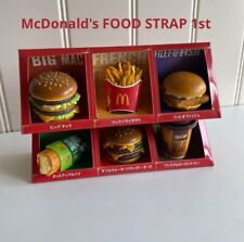 Garage Sale 2010 McDonald's Japan Food Strap Set of All 6 Type Limited Part1 Toy picture
