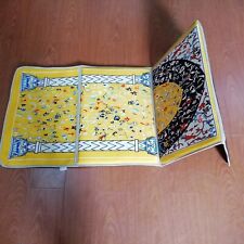 Lot 10 Pieces  Muslim prayer rug mat Jainamaz Salah folding With Back Rest Seat picture