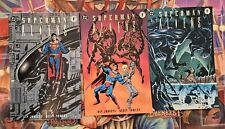 SUPERMAN ALIENS DC & DARK HORSE comic book (LOT OF 3) BOOKS # 1- 3  1995 picture