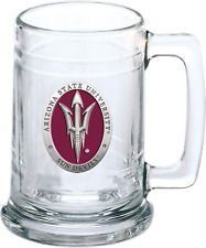 Arizona State Beer Stein Glass | 15 Ounce German-Style Beer Glass | Intricately  picture