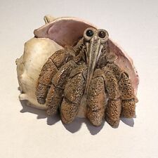 Stone Critters SCL-158 Land Hermit Crab Crustacean Shell Ocean Beach Figurine picture