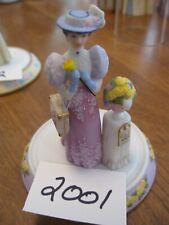 Avon 2001 Mrs. Albee Miniature Figurine President's Club Award -  Mini with Dome picture