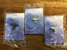 RAFA RAF Pin Badge Lancaster, Jaguar, Wings, Hurricane, Spitfire,Trolley token picture
