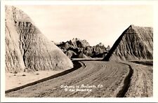 RPPC Postcard Gateway in Badlands SD Vintage Postcard picture