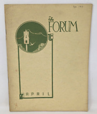 VTG Nicholas Senn High School Forum April 1917 Chicago Newspaper Magazine M24 picture